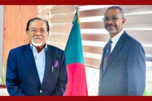 প্রধানমন্ত্রীর জনপ্রশাসন বিষয়ক উপদেষ্টার সাথে ইউএনডিপি বাংলাদেশের আবাসিক প্রতিনিধির বৈঠক