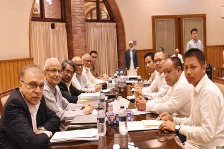 জাতীয় ঐকমত্য কমিশনের সাথে ইউনাইটেড পিপলস্ ডেমোক্রেটিক ফ্রন্টের আলোচনা