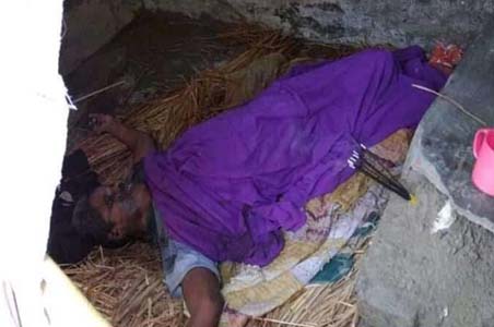 তারাগঞ্জে ফেলে যাওয়ার ৩ মাস পর অজ্ঞাতনামা বৃদ্ধার মৃত্যু