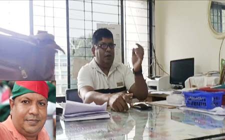 ইউএনও অফিসে মালি