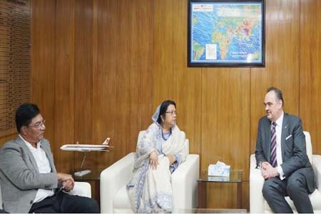 বাংলাদেশে নিযুক্ত মার্কিন রাষ্ট্রদূতের সাক্ষাৎ