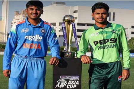 অনূর্ধ্ব-১৯ এশিয়া কাপের ফাইনালে ভারত ও পাকিস্তান