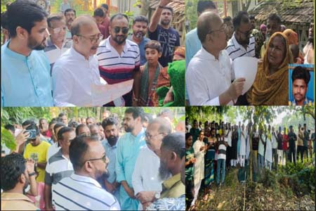 আব্দুল্লাহর কবর জিয়ারত ও তারেক রহমানের ৩১ দফার লিফলেট