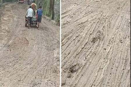 সড়ক নয় যেন মরণফাঁদ!