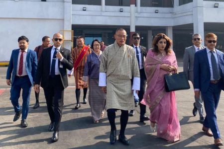 ভুটানের প্রধানমন্ত্রীকে বিদায় জানালেন পররাষ্ট্র প্রতিমন্ত্রী