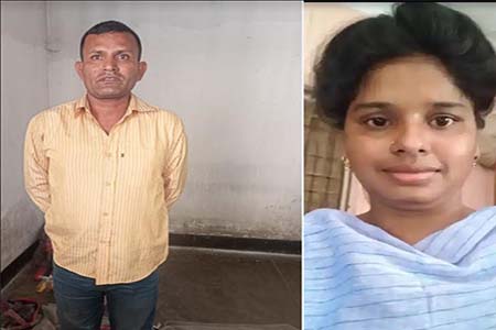 স্ত্রীকে হত্যার দায়ে পাষন্ড স্বামীকে আটক