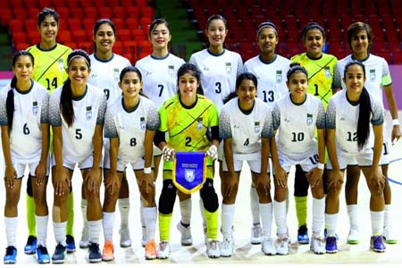 সাফ জয়ী নারী ফুটসাল দল