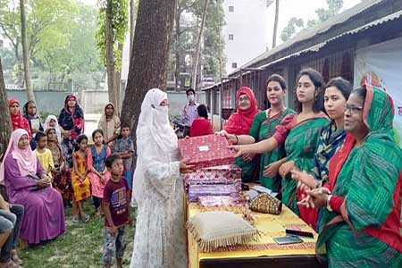 অসহায় মানুষের পাশে সফল নারী উদ্দোক্তা জাহানারা বেগম