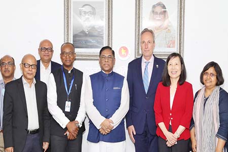 বিশ্বব্যাংক প্রতিনিধিদলের দ্বি-পাক্ষিক সভা