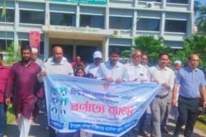 আগৈলঝাড়ায় বিশ্ব হাত ধোয়া দিবস পালিত
