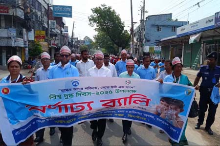 ঝিনাইদহে বিশ্ব দুগ্ধ দিবস উদযাপন