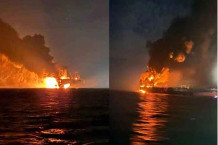 দুটি রুশ তেলবাহী ট্যাংকারে ড্রোন হামলা