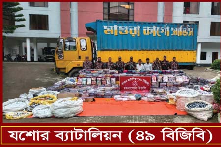 বেনাপোলে বিজিবির অভিযানে