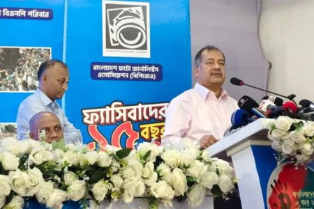 ফ্যাসিবাদ উৎখাতের পর্ব শেষ, এখন আমাদের দেশ গড়ার পালা - তথ্য ও সম্প্রচারমন্ত্রী